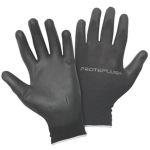Luva Multitato Tricotada em Poliéster com Banho de Poliuretano Tatplus Nº9 - 22,0003 - PROTEPLUS