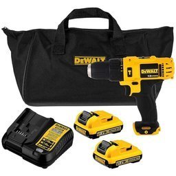 Parafusadeira/Furadeira de Impacto a Bateria 12V Li-Ion 3/8 Pol. com Carregador 2 Baterias e Bolsa