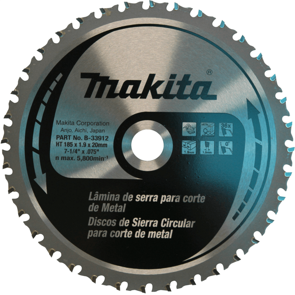 Lamina Serra Circular 305mm 60 Dentes para Metal - B-33956 - MAKITA