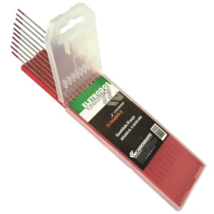 Eletrodo Tungstênio 1/8"" com 2% Tórios com 10 Peças - 12015512 - CARBOGRAFITE