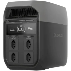 Gerador de Energia Portátil Delta 3 1800 Watts 220 Volts com Painel - GD62BR1010 - ECOFLOW