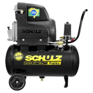 Compressor de Ar Pratiko CSI 6,6 20 Litros 2P60HHZ 220 Volts com Roda - 915.0442-0 - SCHULZ