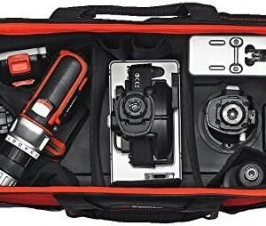 Bolsa de ferramentas para sistema matrix, boca larga, 53 cm