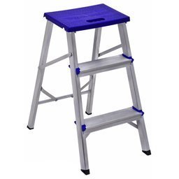 Banqueta Escada em Alumínio com 3 Degraus