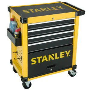 Metal Tool Cart with 4 Drawers